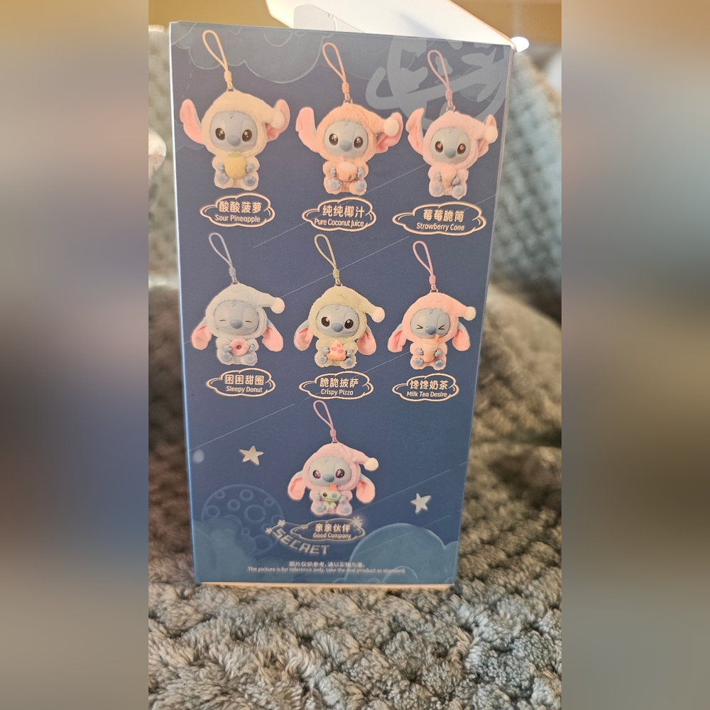Disney Miniso Stitch “Milk Tea Desire” Plush Toy – Eat Something Before Sleep - Picture 3 of 5